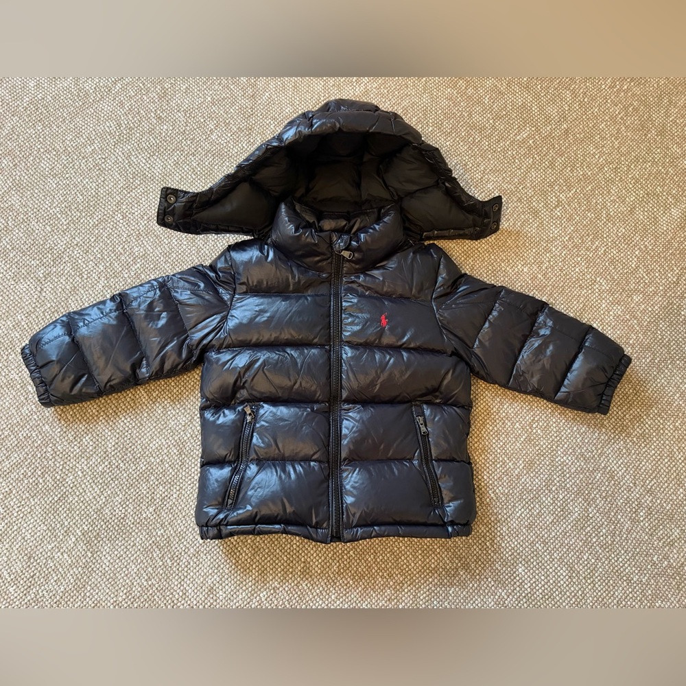 Ralph Lauren Gorham glossed down jacket Sz 3t runs tts